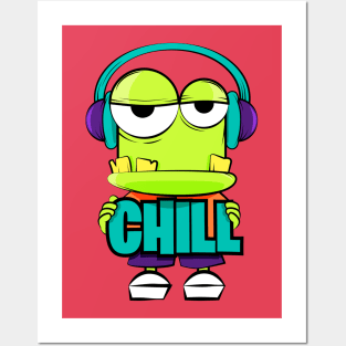 Monster Chill Posters and Art